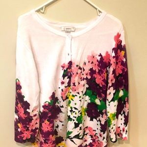 Like New Christopher & Banks 2X Summer Cardigan